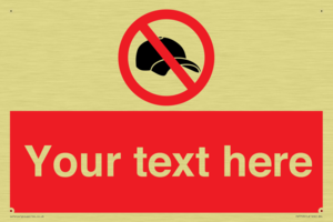 Custom prohibition no caps